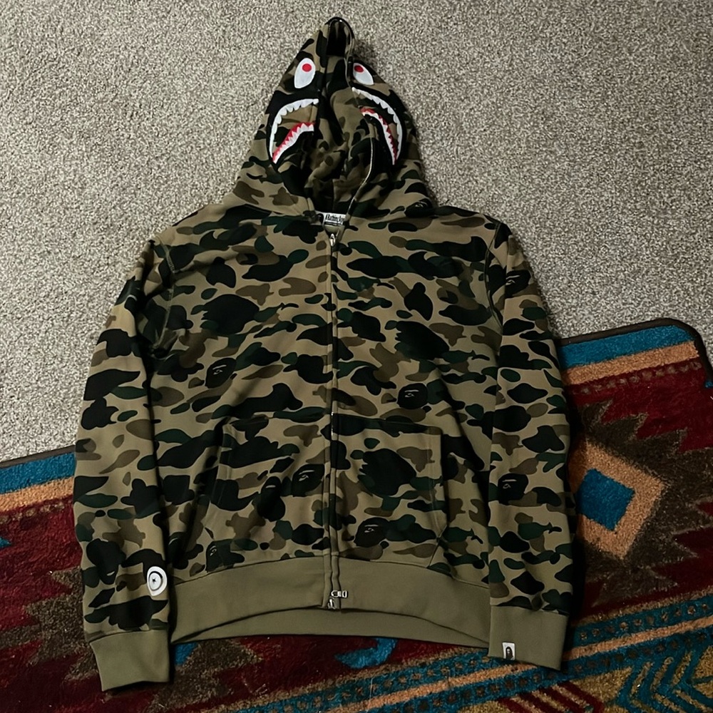Bape hoodie for sale size large pretty brand new